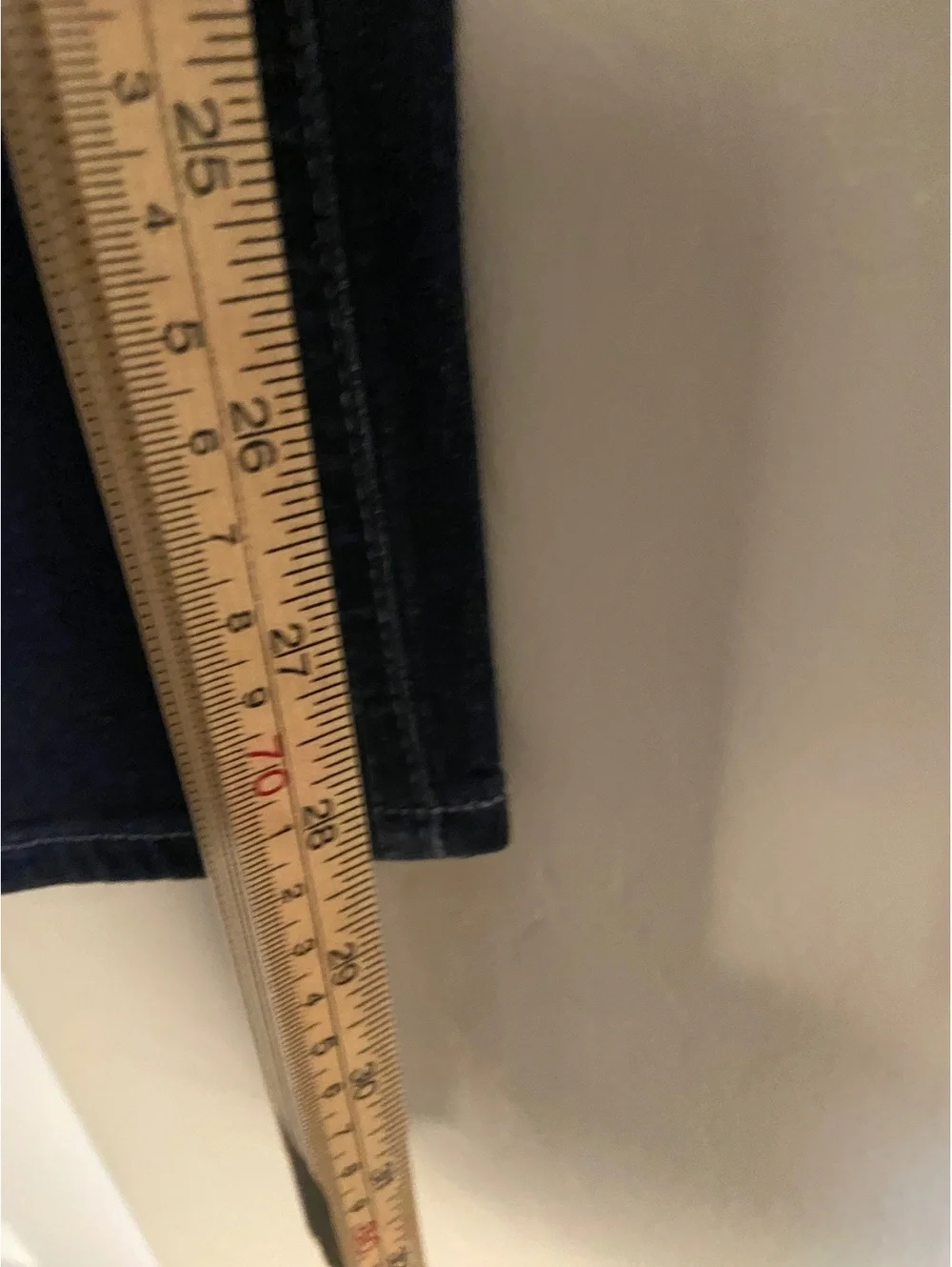 Paige Hoxton Skinny Jeans Size 28 Dark Wash - Picture 8 of 8